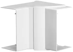 LF IE 60090 OS Angolo interno bianco, fissabile a scatto,